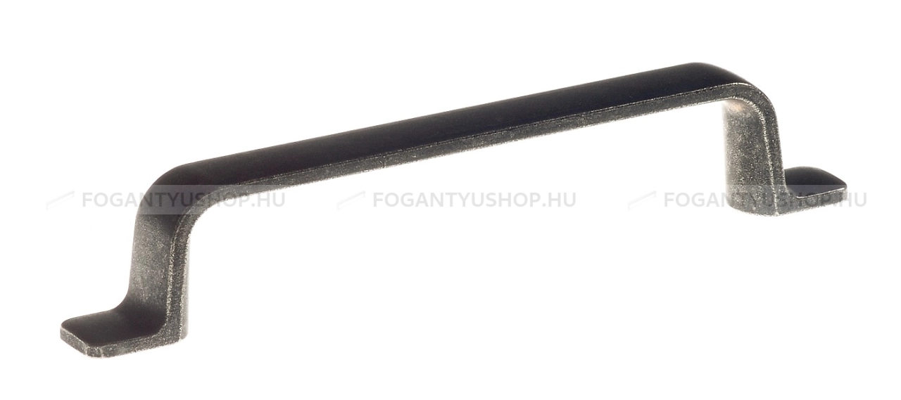 SCHWINN Bútor fogantyú - 128 Z285 - furattáv 128 mm - Antik nikkel F50V - Zamak fém ötvözet - Klasszikus, vintage, antik fém bútorfogantyú