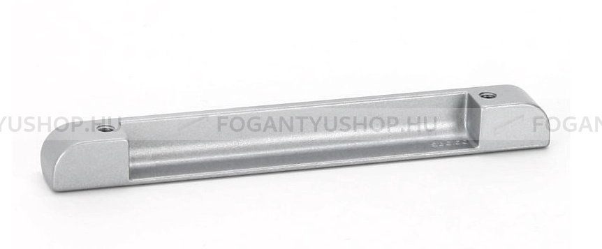 RUJZ DESIGN Fogantyú - 615.13 - Festett aluminium hatás - Bútorajtó élébe marható, süllyeszthető fém fogantyú