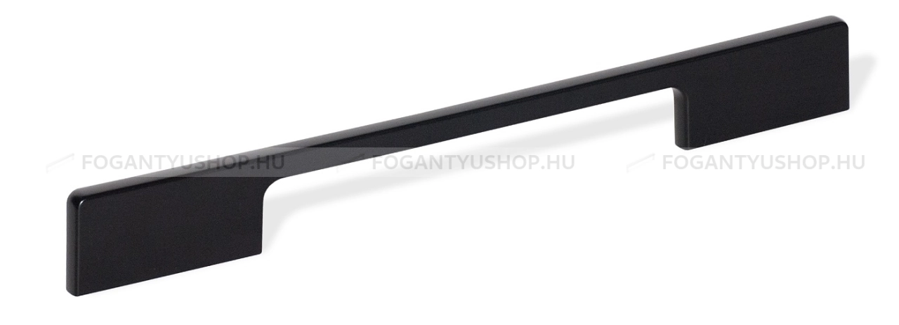 SCHWINN Bútor fogantyú - 160 Z011 Festett - furattáv 160 mm - Festett fekete BlackL - Zamak fém ötvözet - Egy méretben gyártott színes fém bútorfogantyú