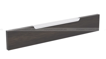 RUJZ DESIGN Bútor fogantyú - u11 - Festett aluminium hatás - Műanyag