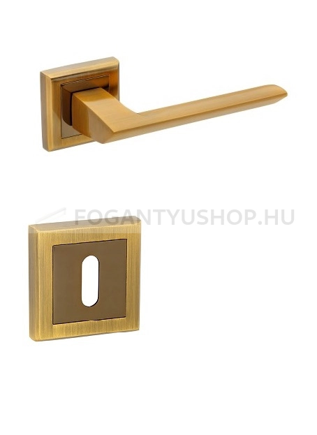 BUSSARE-CLASSIC---Normal-kulcsos-negyzetrozetta-(BB-rozetta)---Szalcsiszolt-kavebarna-(Aluminium)