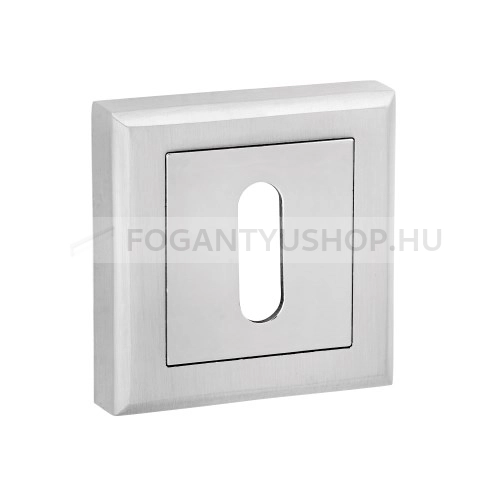 BUSSARE-ONDA---Belteri-ajtokilincs-(negyzetrozettas)---Krom-szalcsiszolt-krom-(Zamak)
