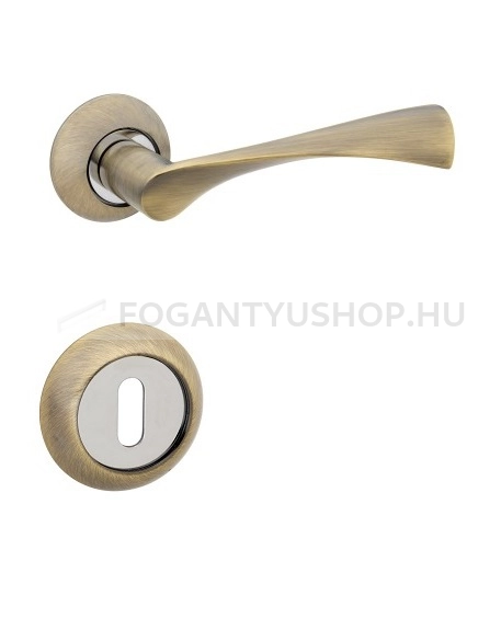 BUSSARE-COMFORT---Normal-kulcsos-korrozetta-(BB-rozetta)---Antik-bronz-(Zamak)