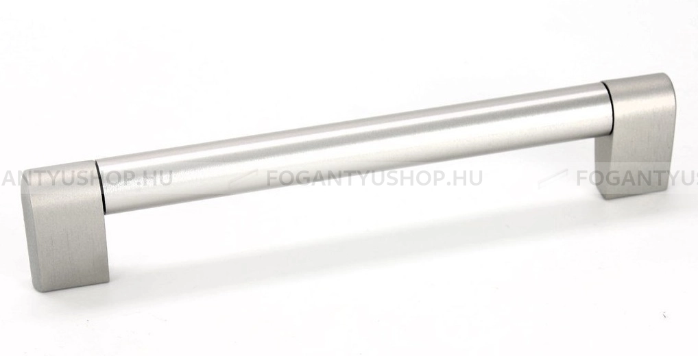 RUJZ DESIGN Bútorfogantyú - 572.35 - Szálcsiszolt nikkel NisatE, Ezüst inox (szálcsiszolt) SNiL - ABS műanyag - Több méretben gyártott fém bútorfogantyú