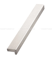 FURNIPART Fogantyú LOOP - 128 mm - Ezüst inox (szálcsiszolt) - Alumínium