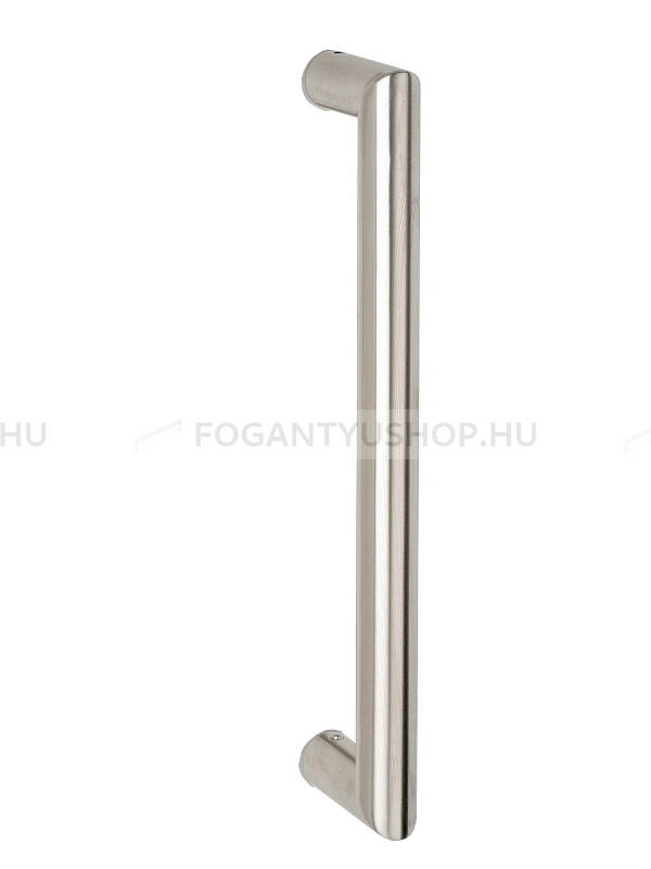 MAESTRO ART.802 Tolópajzs hengeres (1db) 200 - Szálcsiszolt inox  - Márvány - Ajtóhúzó, tolópajzs fa-fém ajtóhoz, kapuhoz