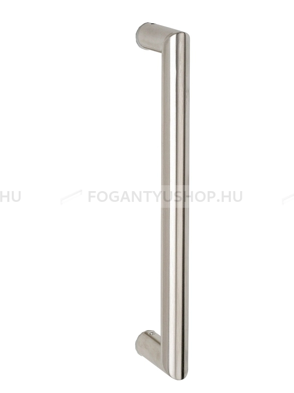 MAESTRO ART.802 Tolópajzs ajtóhúzó hengeres (1db) - Szálcsiszolt inox  - Márvány - Ajtóhúzó, tolópajzs fa-fém ajtóhoz, kapuhoz