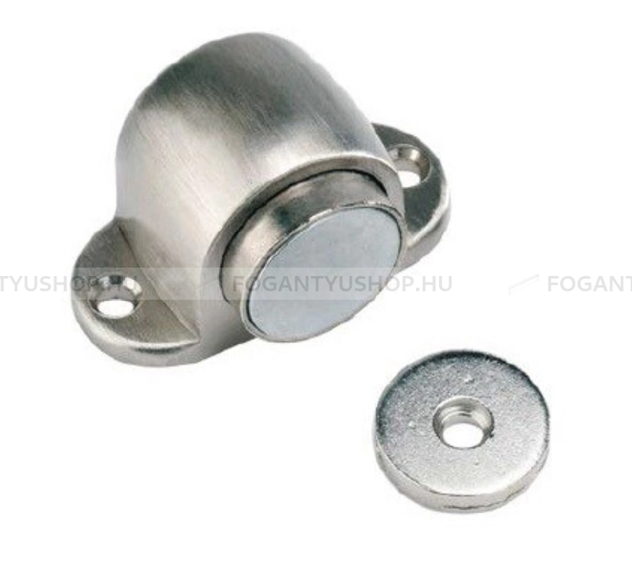 MAESTRO-Ajtoutkozo---Magneses---Padlora-szerelheto-felhold-alaku-(5037)---Rozsdamentes-acel---szalcsiszolt