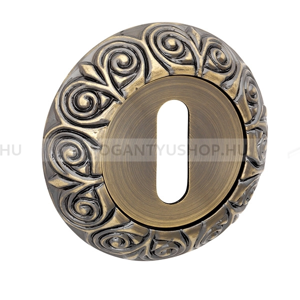 BUSSARE-CLASSIC---Normal-kulcsos-korrozetta-(BB-rozetta)---Antik-bronz-(Aluminium)