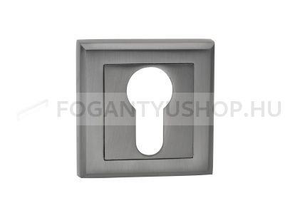 BUSSARE LIMPO - Beltéri ajtókilincs (négyzetrozettás) - Antracit (Alumínium)