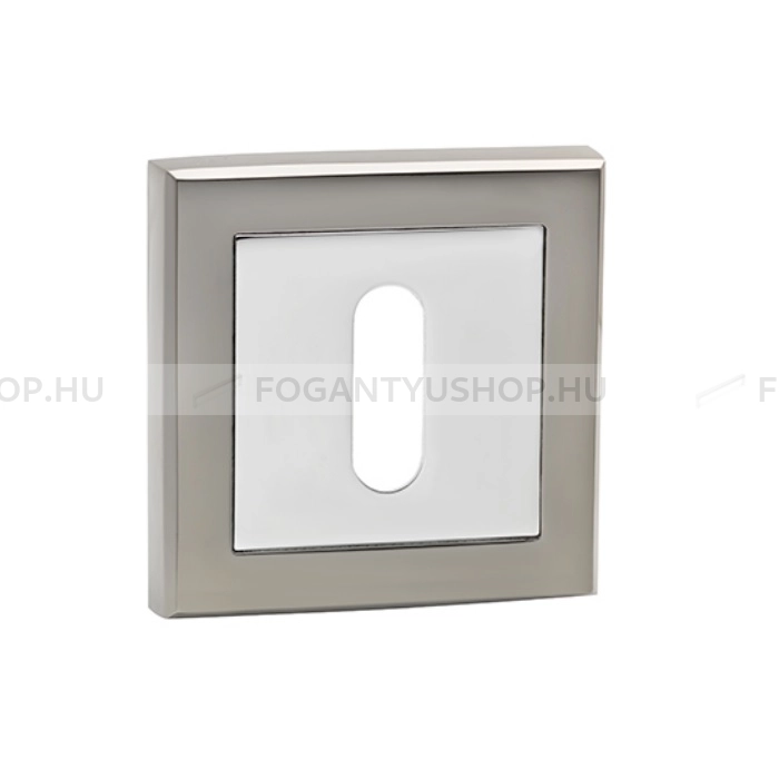 BUSSARE-COMFORT---Normal-kulcsos-negyzetrozetta-(BB-rozetta)---Fekete-nikkel-(Zamak)