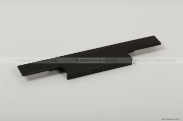 VIEFE Fogantyú Fogantyú LINEAR - 19 mm-es ajtóhoz - Fekete szálcsiszolt - Alumínium - Bútorajtó élére ültethető szí -  - Alumínium