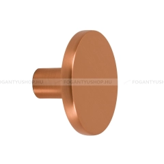 VIEFE Gomb fogantyú Gomb fogantyú COMO - 1 furatos - Szálcsiszolt vörösréz - Zamak fém ötvözet - Színes fém gombfogantyú - 1 furatos -  - Zamak fém ötvözet