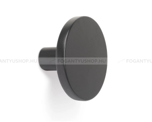 VIEFE Gomb fogantyú Gomb fogantyú COMO BIG - 1 furatos - Festett fekete - Zamak fém ötvözet - Színes fém gombfogantyú, b - 1 furatos -  - Zamak fém ötvözet