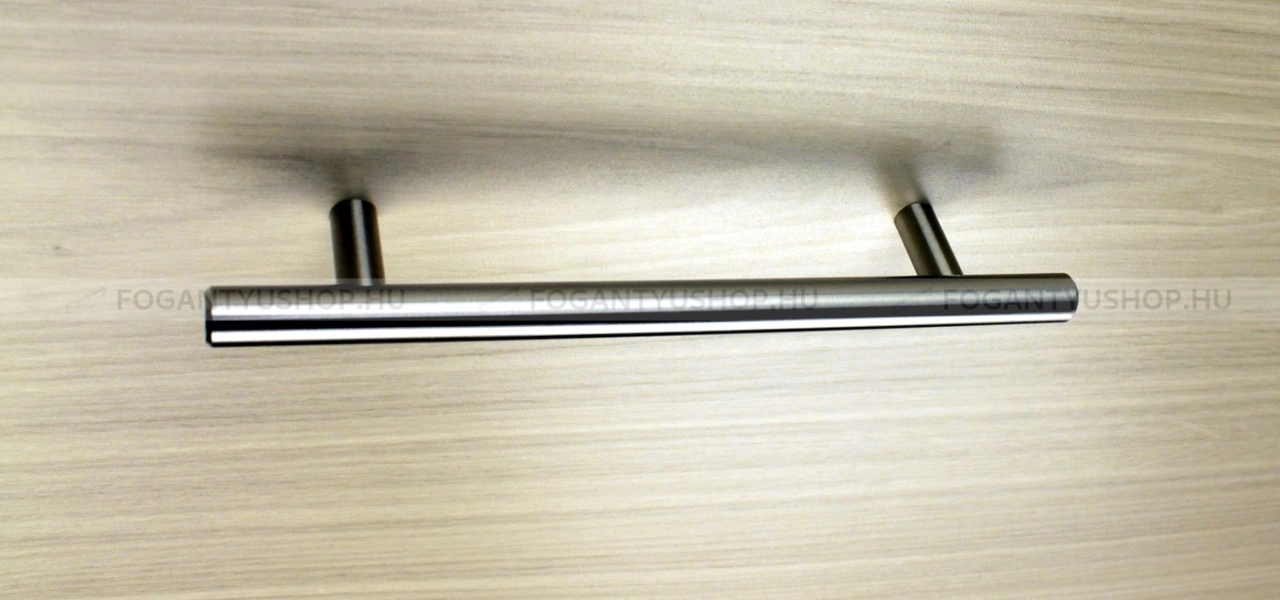 GRIMME Bútorfogantyú - FG8525210 - Ezüst inox (szálcsiszolt) SNiL - Márvány - Több méretben gyártott fém bútorfogantyú
