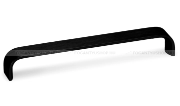 VIEFE Bútor fogantyú Bútor fogantyú SENSE - Fekete szálcsiszolt - Alumínium - Több méretben gyártott színes fém bútorfoga -  - Alumínium