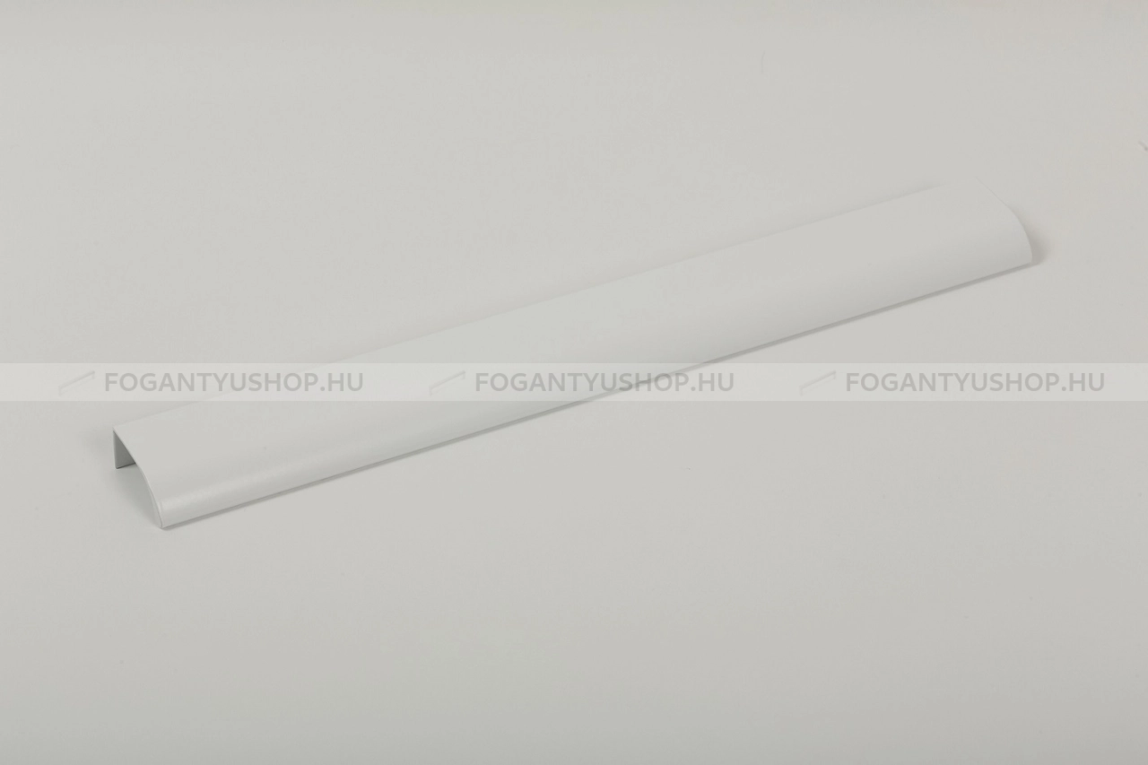 VIEFE Fogantyú ONA 19,7 mm-es ajtóhoz - Festett fehér - Bútorajtó élére ültethető színes fém fogantyú