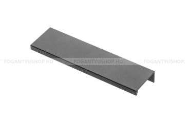 GTV Bútorfogantyú - HEXI - Matt fekete 20M - Alumínium - Darabolható színes fém bútorfogantyú (fogantyú profil)