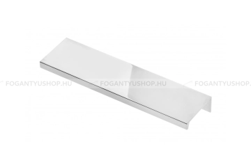 GTV Bútor fogantyú - HEXI - Matt fekete 20M - Alumínium - Bútorajtó élére ültethető színes fém fogantyú - Több méretben elérhető