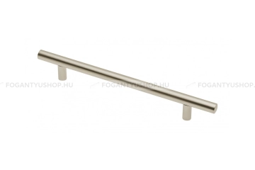 GTV Bútor fogantyú - RELING RS - Matt nikkel 02 - Zamak fém ötvözet - Egy méretben gyártott fém bútorfogantyú