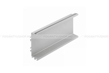 GTV Bútor fogantyú - VELLO C - Szálcsiszolt 06 - Alumínium - Fém színű alumínium darabolható GOLA profil