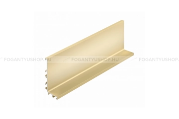 GTV Bútorfogantyú - VELLO L - Arany matt 21 - Alumínium - Színes alumínium darabolható GOLA profil (arany, fekete, fehér)