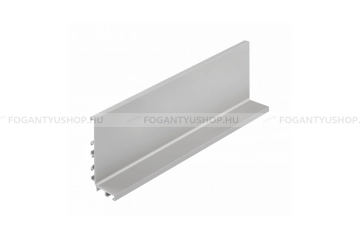 GTV Bútorfogantyú - VELLO L - Eloxált matt 05 - Alumínium - Fém színű alumínium darabolható GOLA profil