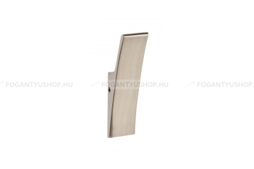 GTV Kabát fogas - 804 - Szálcsiszolt 06 - Acél fém - Egy akasztós fogas