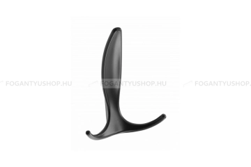 GTV Kabátakasztó - E18 - Matt fekete 20M - Acél fém - Kombinált, kalaptartós fogas