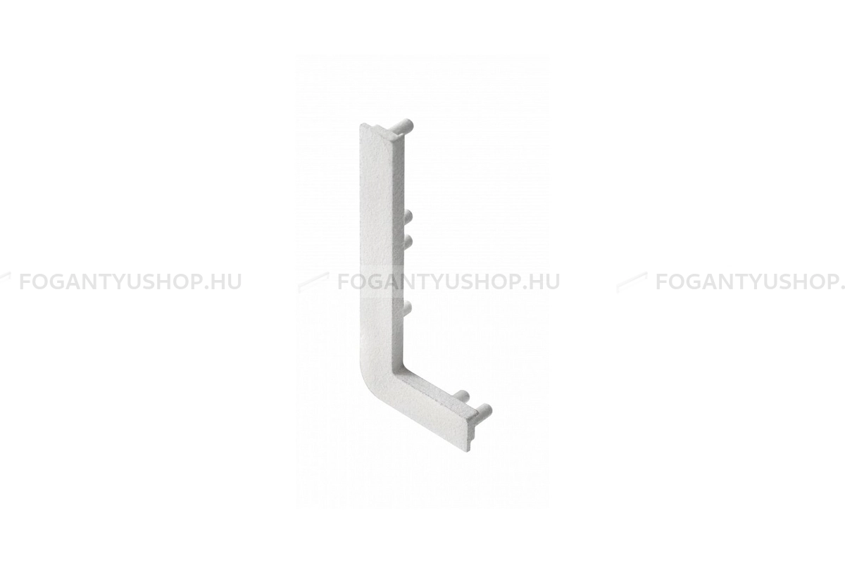 GTV Bútor fogantyú - VELLO L - 1 furatos - Alu elox 05 - Alumínium - Fém színű alumínium darabolható GOLA profil