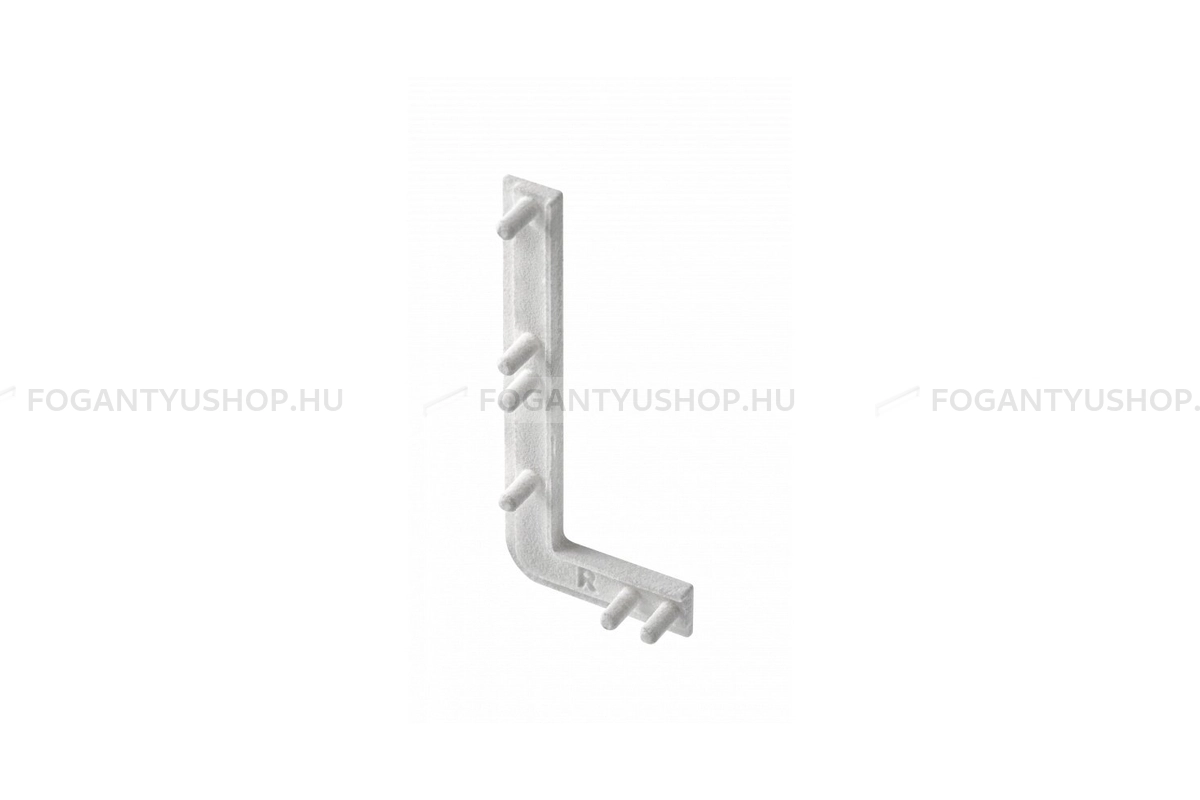 GTV Fogantyú - VELLO L - 1 furatos - Alu elox 05 - Alumínium - Fém színű alumínium darabolható GOLA profil