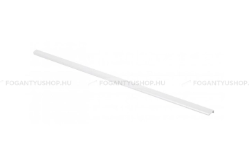 GTV Bútor fogantyú - UA-HEXA - Matt fehér 10M - Alumínium - Bútorajtó élére ültethető színes fém fogantyú - Több méretben elérhető