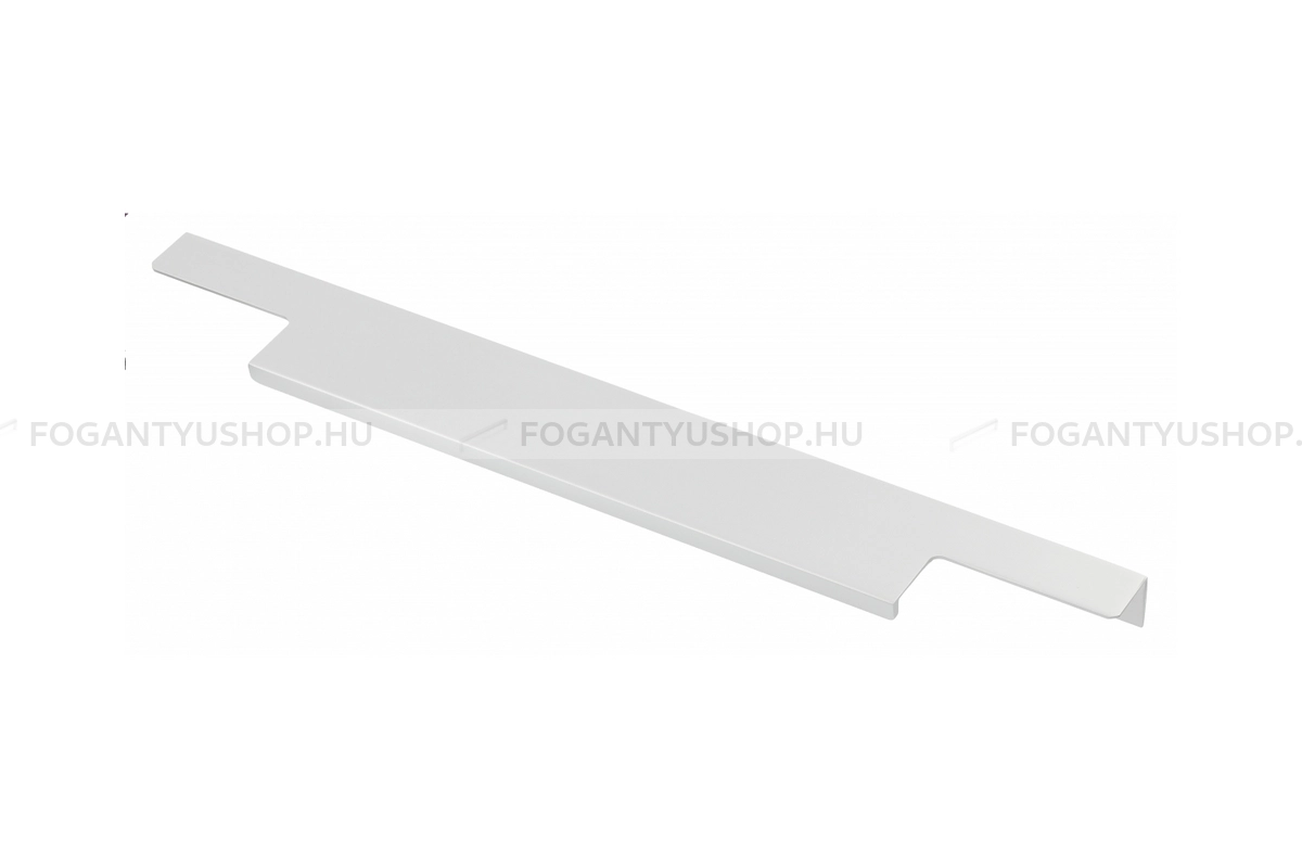 GTV Fogantyú - LIND - furattáv 128 mm - Alu elox - Alumínium - Bútorajtó élére ültethető fém fogantyú