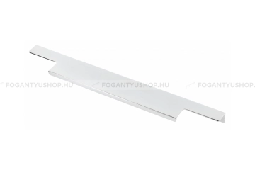 GTV Fogantyú - LIND - Króm 01 - Alumínium - Bútorajtó élére ültethető fém fogantyú - Több méretben elérhető