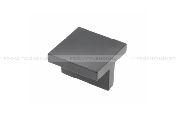 GTV Fogantyú - UZ-40 - Matt fekete 20M - Zamak fém ötvözet - Egy méretben gyártott színes fém bútorfogantyú