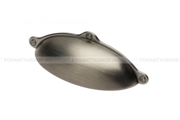 GTV Fogantyú - MARSALA - Csiszolt titán 11 - Zamak fém ötvözet - Egy méretben gyártott színes fém bútorfogantyú