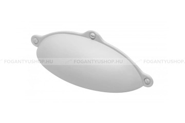 GTV Fogantyú - MARSALA - Matt fehér 10M - Zamak fém ötvözet - Egy méretben gyártott színes fém bútorfogantyú