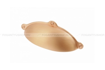 GTV Fogantyú - MARSALA - Vörös réz 15 - Zamak fém ötvözet - Egy méretben gyártott színes fém bútorfogantyú