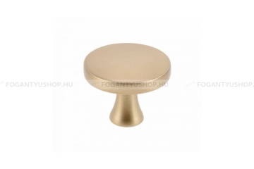 GTV Gombfogantyú - DUNE - Arany-sárgaréz 16 - Acél fém - Színes fém gombfogantyú, bútorgomb