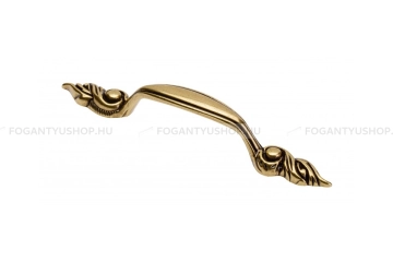 GTV Bútorfogantyú - AREZO - Antik bronz 04 - Acél fém - Klasszikus, vintage, antik fém bútorfogantyú