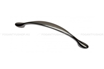 GTV Fogantyú - CAMAIO - Fekete nikkel 12 - Acél fém - Több méretben gyártott fém bútorfogantyú