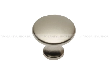 GTV Gombfogantyú - UDINE - Matt nikkel 02 - Acél fém - Fém gombfogantyú, bútorgomb (szögletes, kerek)