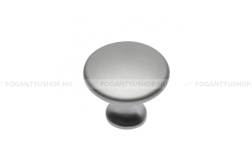 GTV Gomb fogantyú - UDINE - Matt króm 05 - Acél fém - Fém gombfogantyú, bútorgomb (szögletes, kerek)