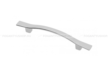 GTV Fogantyú - UZ-13 - Króm 01 - Acél fém - Egy méretben gyártott fém bútorfogantyú