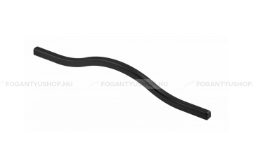 GTV Fogantyú - VITO - Matt fekete 20M - Acél fém - Egy méretben gyártott színes fém bútorfogantyú