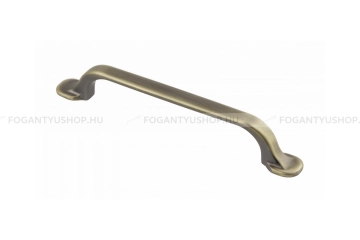 GTV Fogantyú - RETRIS - Antik bronz 04 - Acél fém - Klasszikus, vintage, antik fém bútorfogantyú