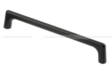 GTV Bútor fogantyú - OCTAVIO - Matt fekete 20M - Acél fém - Több méretben gyártott színes fém bútorfogantyú 