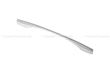 GTV Bútor fogantyú - ANCONA - Matt króm 05 - Acél fém - Több méretben gyártott fém bútorfogantyú