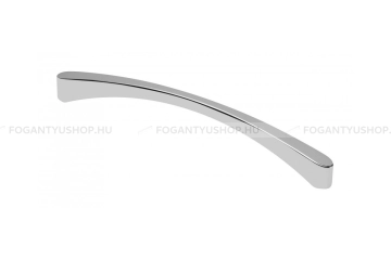 GTV Bútor fogantyú - CLEO - Króm 01 - Acél fém - Több méretben gyártott fém bútorfogantyú