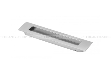GTV Bútorfogantyú - UZ-E6 - Króm 01 - Acél fém - Bútorajtó felületébe marható, süllyeszthető fém fogantyú - Több méretben elérhető